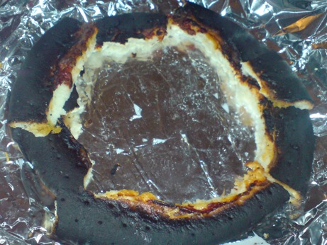 Pizza-Burned & Eaten